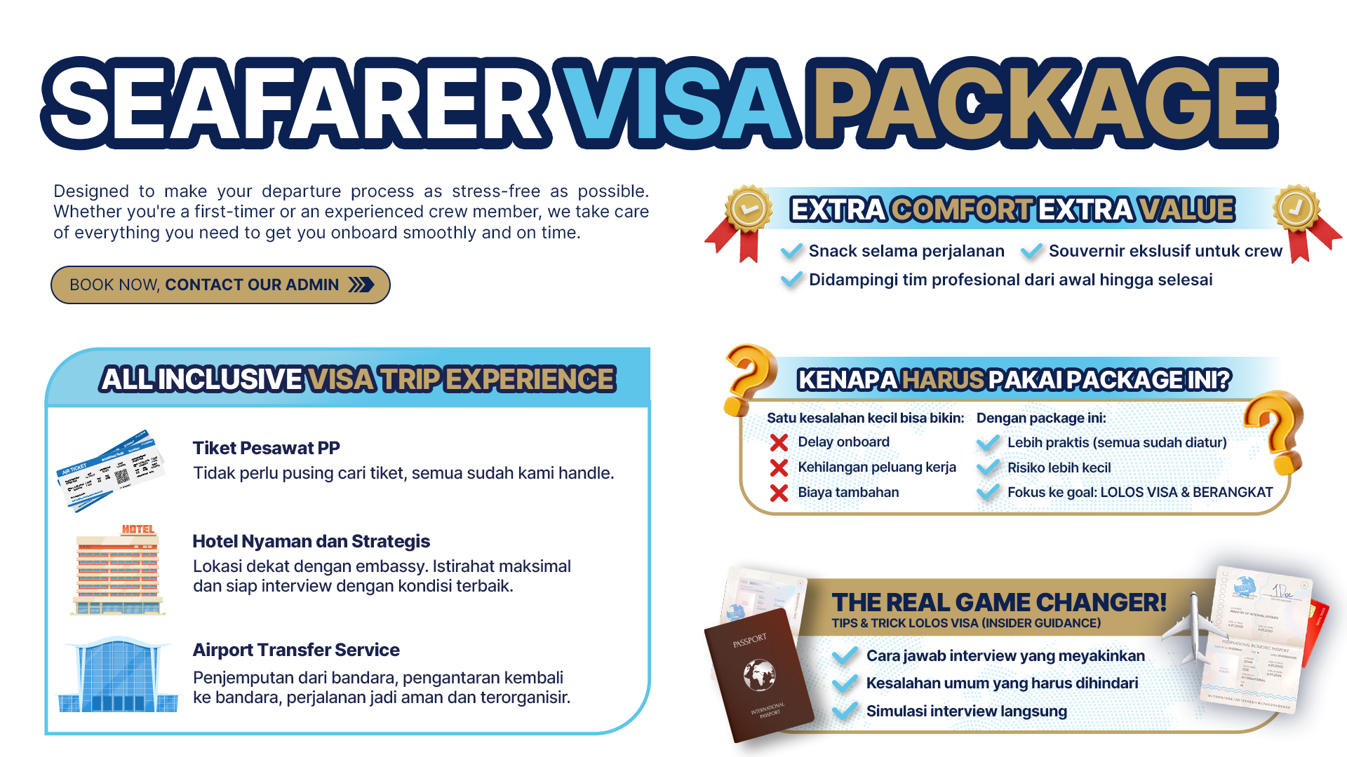 Seafarer Visa Package Banner